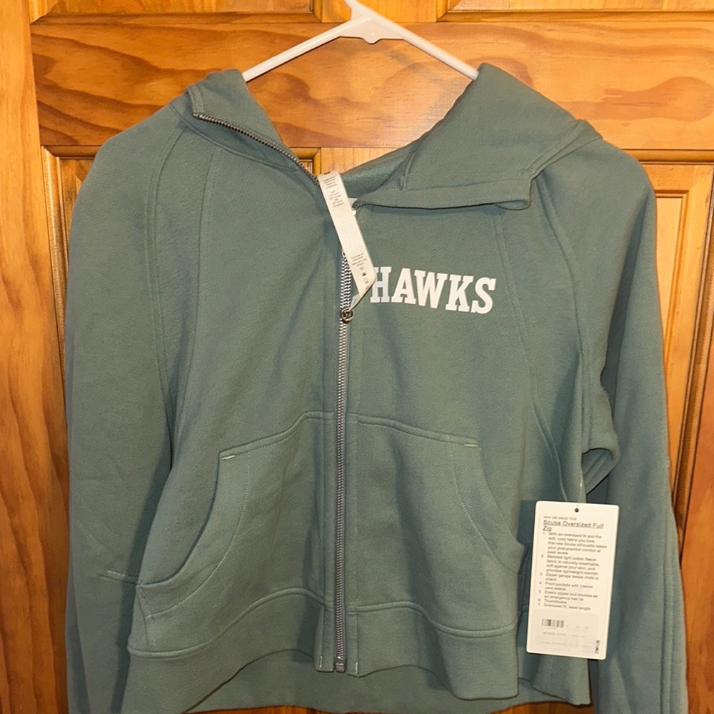 Scuba Oversized Full Zip Jacket